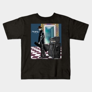 Asher Black with Guitar Kids T-Shirt